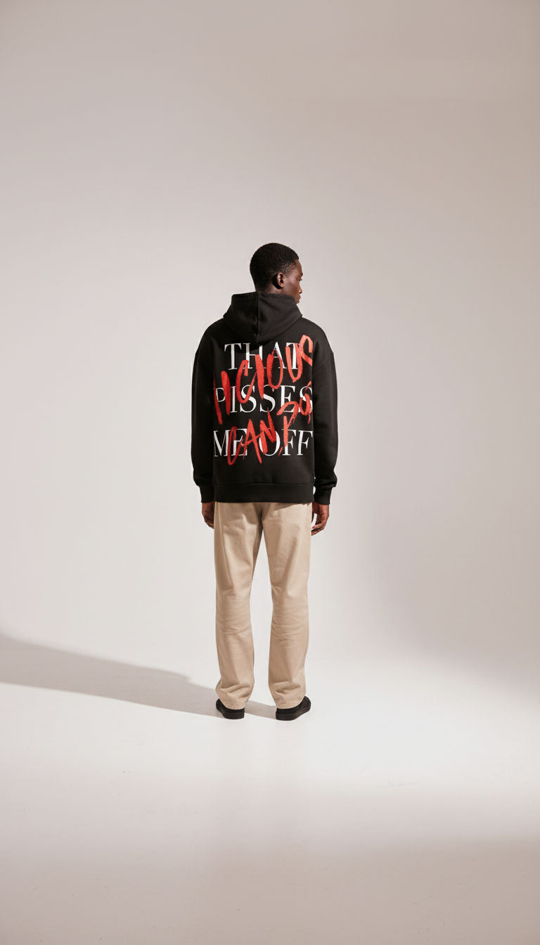hoodie vicious candy black